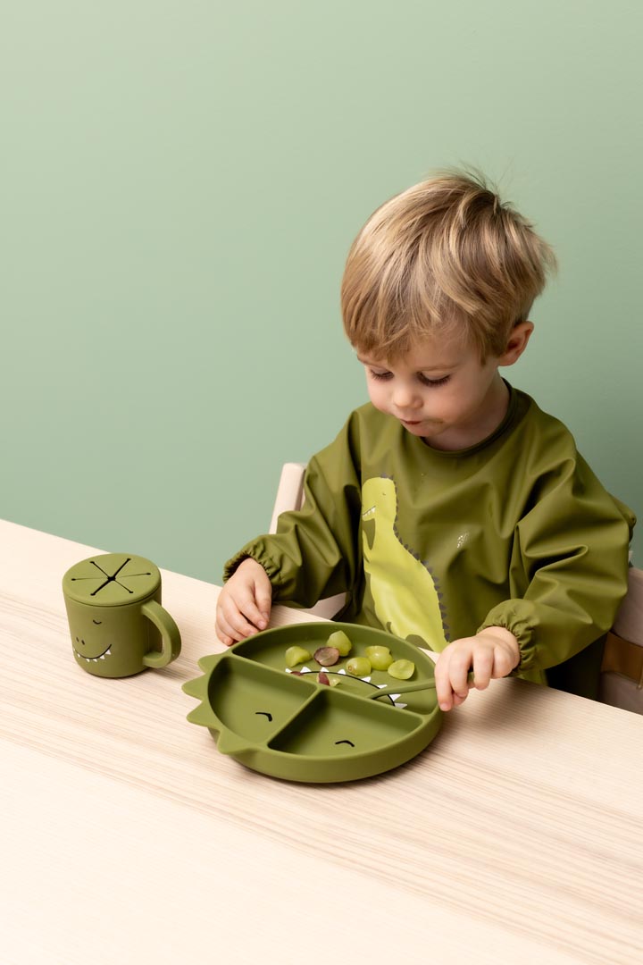 Taza porta snacks de silicona - Mr. Dino